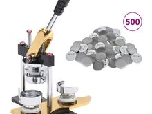 vidaXL rinnamärgimasin 500 tk toorikuga 44 mm pöördvalts