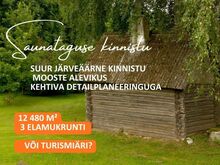 SAUNATAGUSE KINNISTU – Elamumaa Mooste järve kaldapealsel!