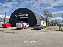 Telfriga tootmis- ja laoruumid.