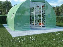 vidaXL kasvuhoone 9 m² 300 x 300 x 200 cm