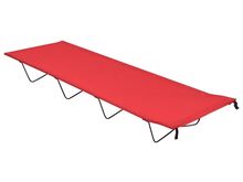 vidaXL matkavoodi 180x60x19 cm, oxford-kangas ja teras, punane