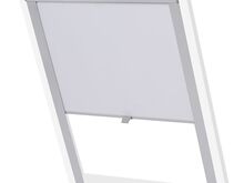vidaXL pimendavad rulood, valge F06