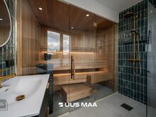 Katusekorter sauna, rõdu ja lummava vaatega!