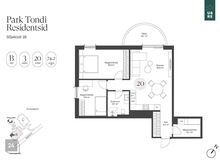Erakool, spordiklubi- 2 min jalutuskäigu kaugusel
