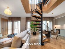Privaatne 53 m² katuseterrass! Mugavustega kodu linna südames!