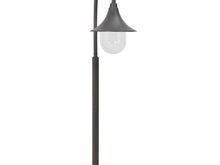 vidaXL aialatern, E27 120 cm, alumiinium, pronks