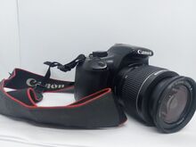 Canon EOS 1100D+objektiiv ja laadija