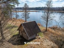 8.4ha Kariste järve äärne maa, sauna ja aidaga