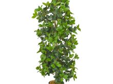 vidaXL kunsttaim loorberipuu potiga, roheline, 120 cm