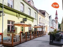 Müüa ajalooline maja kesklinnas koos juurdeehituse projektiga