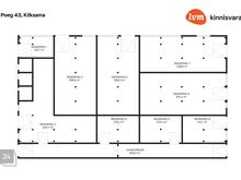 Erineva suurusega, 210m2-641m2 lao-ja tootmispinnad