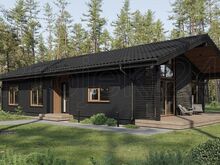 Ehitusjärgus modernne maja, hind võtmed kätte