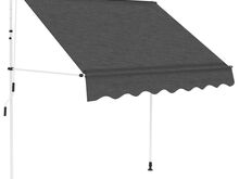 vidaXL käsitsi kokkupandav varikatus, 150 cm, antratsiit