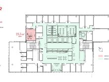 Üürile anda 33.92 m² jagatud teenustega büroo