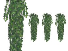 vidaXL kunstluuderohust põõsad 4 tk rohelised 90 cm