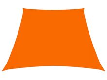 vidaXL oxford-kangast päikesepuri, trapets, 3/4 x 2 m, oranž