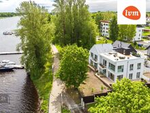 Eksklusiivne terrassiga korter Pärnu kesklinnas jõe ääres.