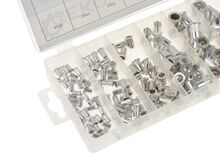 Neetmutrite kolmplekt alumiinium 150-osa