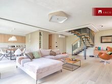 Stiilne kahetasapinnaline penthouse Tallinna kesklinnas