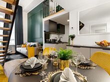 Loft-tüüpi korter läbi kahe korruse!