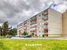 1-toaline korter rohelise vaate, lodža ja madalate kuludega!