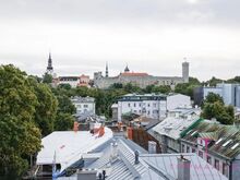 Karl Burmani maja katusekorter, kamin ja oma saun