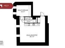 Unikaalne pind kesklinnas Villa Dollis - ela või loo äri!