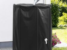 vidaXL kraaniga veepaak, kokkupandav, 750 l, PVC