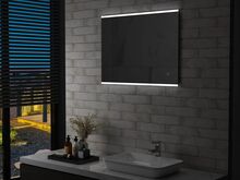 vidaXL vannitoa LED-seinapeegel puutetundliku anduriga 80 x 60 cm
