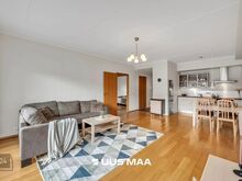 Üürile anda avar ja valgusküllane 57,9 m² suurune 2-toaline korter Tallinna südalinnas