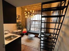 Stiilne loft-studio korter heas asukohas!