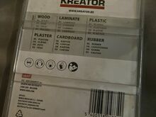 KREATOR reguleeritav aukude lõikur 30–120 mm (uus)
