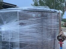 2-метровая новая купель с LED-подсветкой и аэромассажной