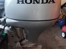Paadimootor Honda 20hp/ lühike jalg/ el. start