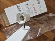 Laelamp E27 pöörlev valge