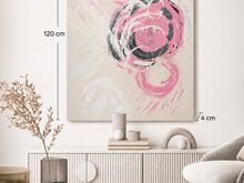Экстра большая ручная работа 120x80