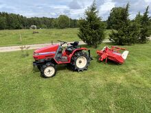 Väiketraktor YANMAR + mullafrees + rippsüsteem