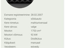 Ford Galaxy 1.8d 92kw 7-kohaline manuaal