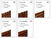 Деревянные заборы THERMOWOOD