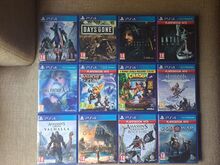 PS4 Slim 1TB + 2 джойстика + жесткий диск 4TB + 24 игры