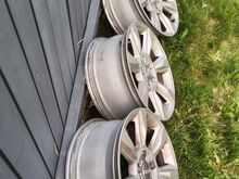 4x 17" originaal Audi veljed