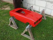 Moskvich plekist laste pedaalauto AZLK 1992