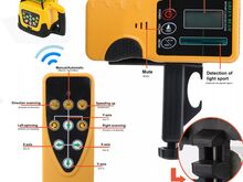 Automaatne pöörlev ehituslaser, KOMPLEKT