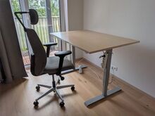 Elektriline reguleeritava kõrgusega laud 130×85 cm