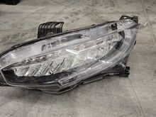 Honda Civic 10-го поколения, полностью светодиодная фара (100-18