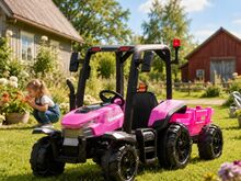 Laste elektriline traktor haagisega 2x200W