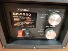 Sansui SP-3500 4-Way Loudspeaker System (1971-72)
