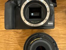 Canon EOS 1000D + 75-300 telezoom objektiiv
