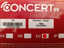 SAMSON Concert 99 Guitar System, UUS!