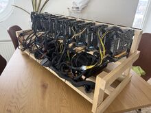 10x Zotac + toiteplokk + emaplaat jne
